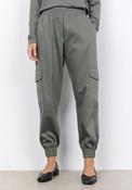 Soyaconcept Akila Cargo Style Jogger Trousers, Dusty Green image