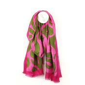 Peace of Mind Swirl Scarf, Pink