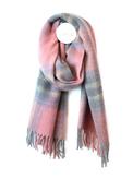 Peace Of Mind Miranda Fringed Detail Scarf, Baby Pink image