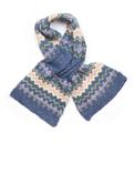 Peace Of Mind Sofia Chevron Scarf, Blue image