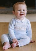 Emile Et Rose Baby Boy Kipling 3 Piece Set, Blue image