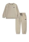 Levi’s Baby Logo Tracksuit, Beige image