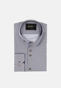 6th Sense Regular Fit Print Shirt, Taupe 20 image