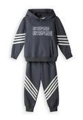 Hashtag Mini Boy Inspire Hoodie and Tracksuit Set, Grey image
