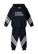 Hashtag Mini Boy Inspire Hoodie and Tracksuit Set, Navy image
