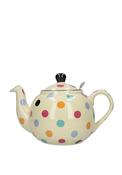Kitchen Craft 1.5L Traditional Farmhouse Filter Teapot, Ivory Spot image