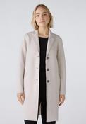 OUI Mayson Boiled Wool Jacket, Stone Melange image