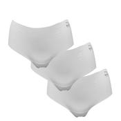 My Basic 3 Pack Seamless Cotton Hipster, White image