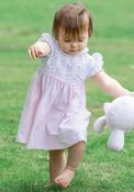 Emile Et Rose Baby Girl Lilah Floral Dress, Pink image