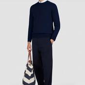 Paul &amp; Shark Cool Touch Wool Half Zip Sweater, Navy