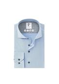 R2 Amsterdam Modern Fit Herringbone Shirt, Blue image