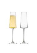 Anton Studio Design Empire Set of 2 Champagne Flutes, 250ml