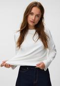 Vero Moda AWARE Naima Long Sleeve Basic Top, White image