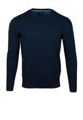 Andre Achill Cotton Crew Neck Sweater, Navy image
