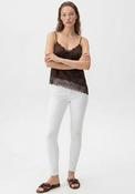 Vero Moda Julia Asymmetrical Lace Top, Brown