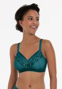 Anita Rosemary Wire Free Mastectomy Bra, Emerald Green image