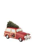 Aynsley Christmas Moris Minor LED Car Ornament, Red image