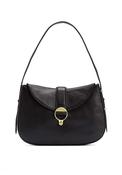 Barbour Alder Leather Medium Shoulder Bag, Black image