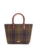 Barbour Birch Tartan Tote Bag, Green image