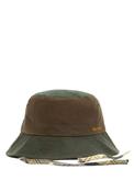 Barbour Brackley Waxed Bucket Hat, Green image
