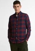 Barbour Men’s Broxburn Tailored Check Shirt, Red Multi image