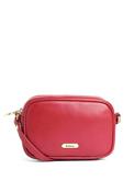 Barbour Daphne Small Leather Crossbody Bag, Red image