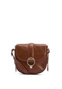 Barbour Elm Leather Small Crossbody Bag, Tan image