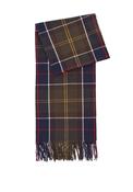 Barbour Hailes Tartan Scarf, Green image