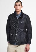 Barbour International Men's Tourer Duke Wax Coat, Black image