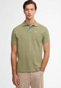 Barbour Men’s Tartan Pique Polo Shirt, Laurel Green image
