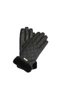 Barbour Norwood Quilted Gloves, Black image