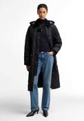 Barbour Rudson Quilted Coat, Black image