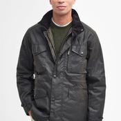 Barbour Men’s Sapper Wax Jacket, Olive Green image