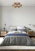 Bedeck Elara Paisley Print Duvet Cover Set, Green &amp; Blue image