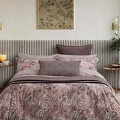Bedeck Katara Floral Reversible Duvet Cover Set, Pink &amp; Grey