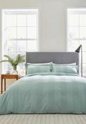 Bedeck Serra Stripe Duvet Cover Set, Green image