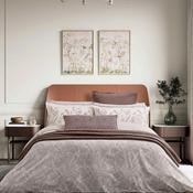 Bedeck Umma Geometric Reversible Duvet Cover Set, Pink