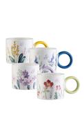 Belleek Living Wildflower Mugs, Set of 4 image
