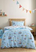 Belle &amp; Boo Kids Pirate Reversible Cotton Duvet Cover Set, Blue image
