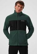 Berghaus Prism Guide Interactive Polartec Fleece Jacket, Green &amp; Black image