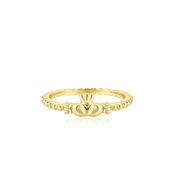 Betty and Biddy Claddagh Ring, Gold image