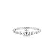 Betty and Biddy Claddagh Ring, Silver