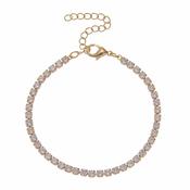 Betty and Biddy Tennis Bracelet, Gold image