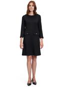 Betty Barclay Jersey Button Aline Dress, Black image