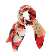 Betty Barclay Geometric Print Scarf, Orange Multi