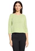 Betty Barclay Knitted Round Neckline Jumper, Green image