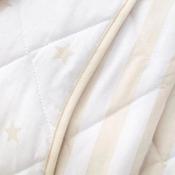 Bianca Home Kids Mini Star &amp; Stripes Cotton Bedspread, Natural