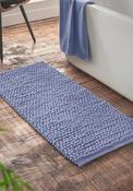 Bianca Aspen Bobble Bath Mat, Blue image
