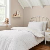 Bianca Home Kids Mini Star &amp; Stripes Cotton Duvet Set, Natural