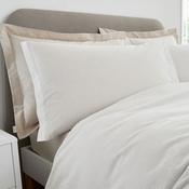 Bianca Home Seersucker Woven Stripe Duvet Cover Set, Natural